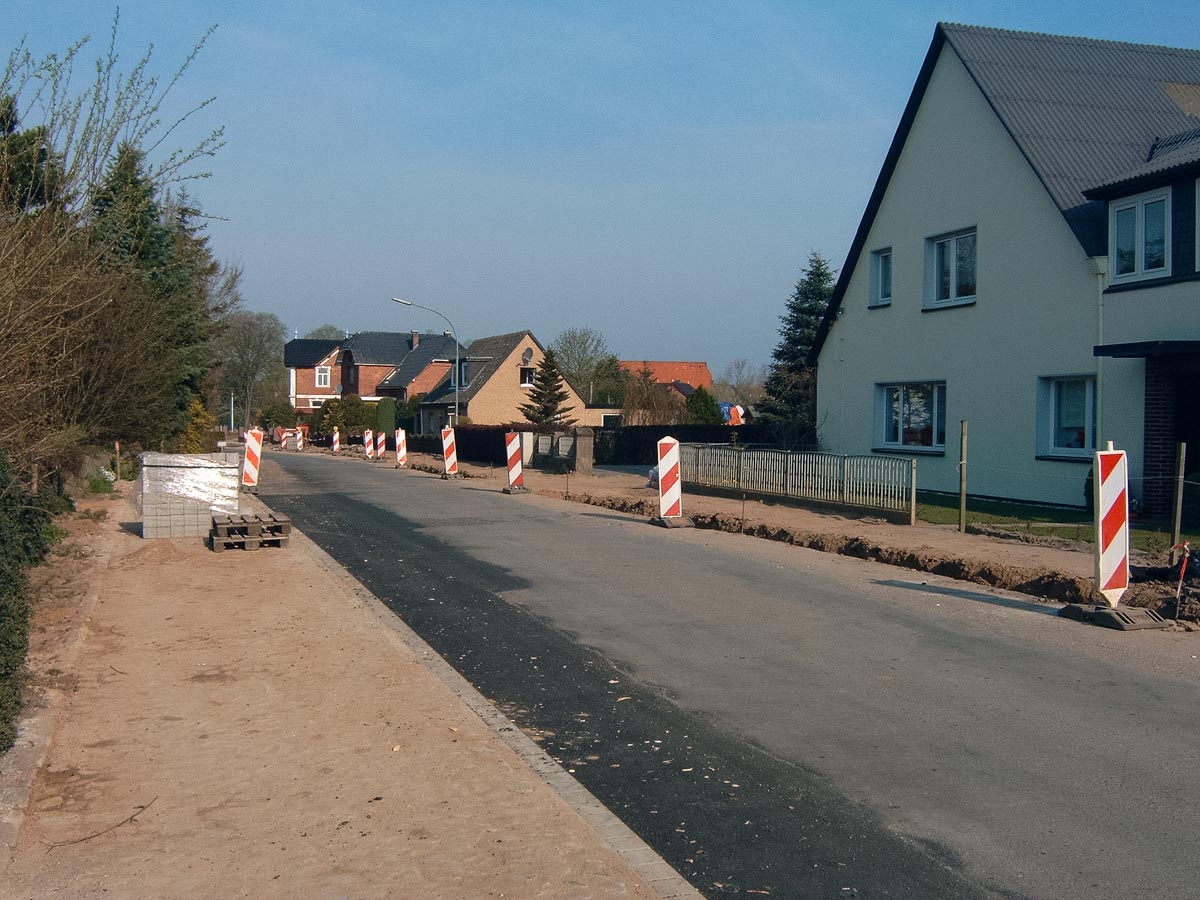 Der Ausbau der Ortsdurchfahrt in Bildern Gemeinde Klinkrade